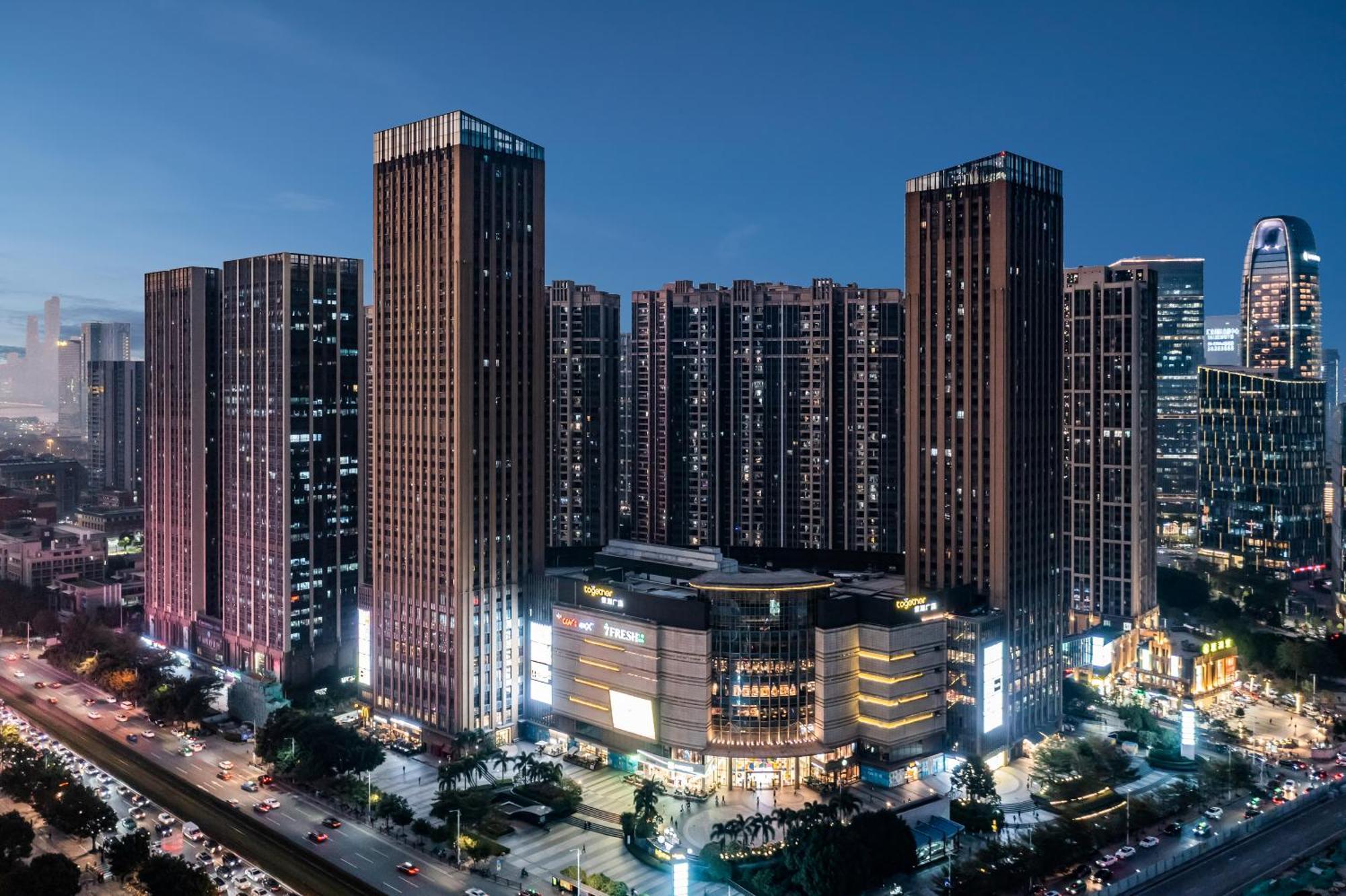 Pazhou Angda International Aparthotel Canton Fair Branch Exterior photo